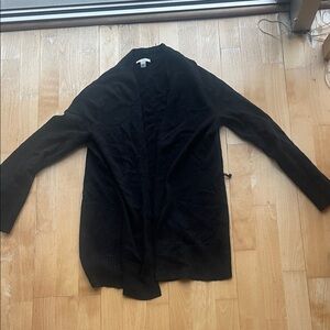 Daily Ritual Women’s Black Cardigan Sweater